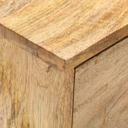286464 vidaXL Bedside Cabinet 40x35x55 cm Solid Mango Wood