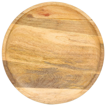 vidaXL Round Side Table 43x43x66 cm Solid Mango Wood