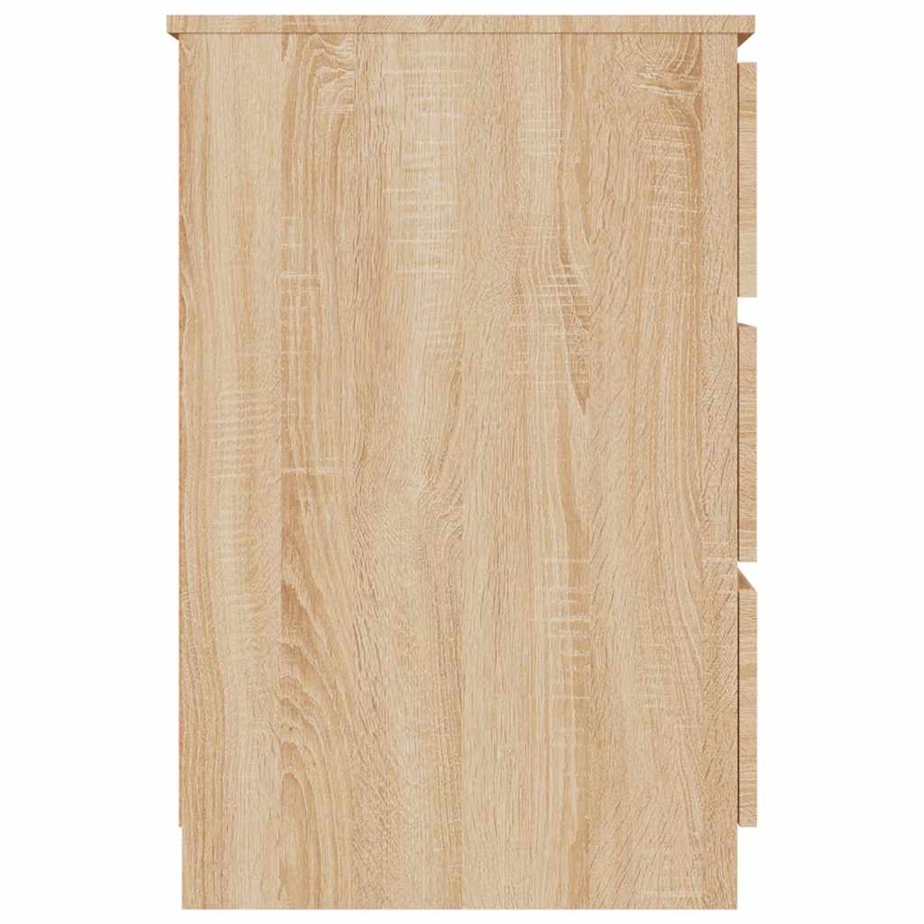 vidaXL Writing Desk Sonoma Oak 140x50x77 cm Engineered Wood