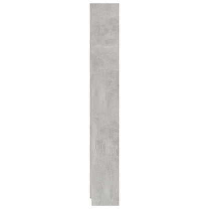 800886 vidaXL 5-Tier Book Cabinet Concrete Grey 60x24x175 cm Engineered Wood