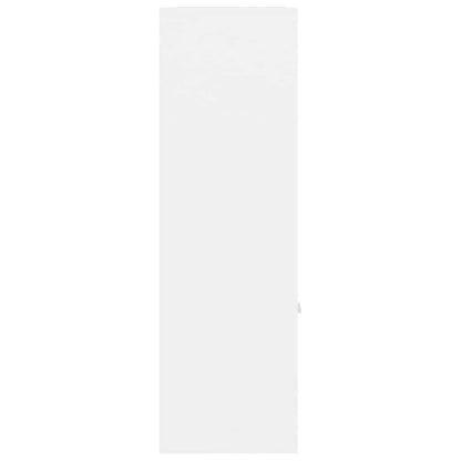 vidaXL Cabinet | White | Engineered Wood | 98 cm | Book Cabinet | Rectangular