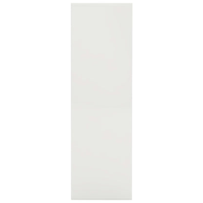vidaXL Bookcase | White | Engineered wood | Medium | Bookcase | Rectangular
