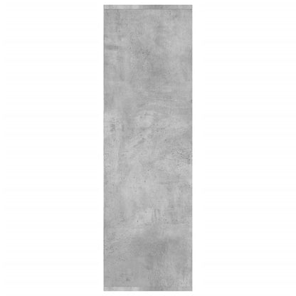 vidaXL Bookcase | Concrete grey | Engineered wood | Medium | Storage | Bookcase