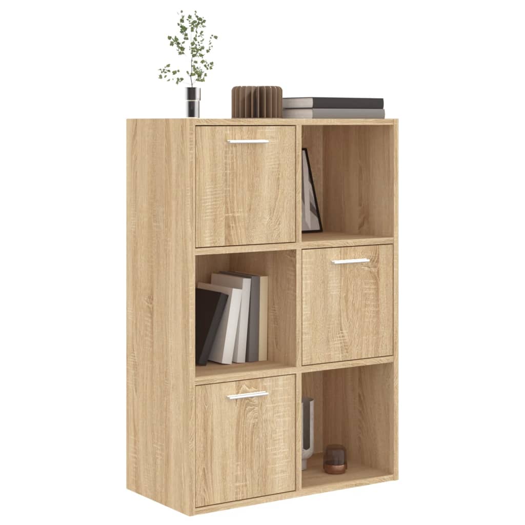vidaXL Storage Cabinet | Sonoma oak | Engineered wood | Medium | Storage Cabinet