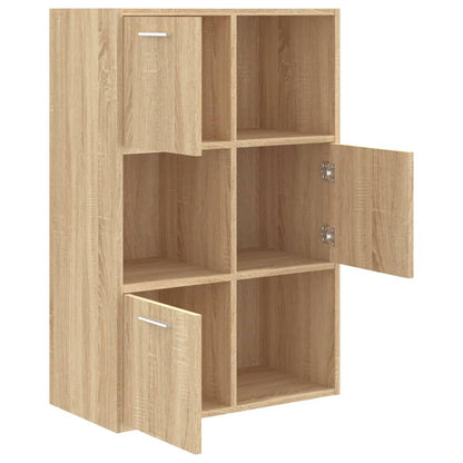 vidaXL Storage Cabinet | Sonoma oak | Engineered wood | Medium | Storage Cabinet