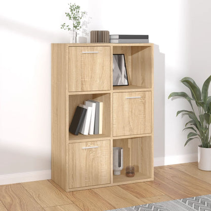 vidaXL Storage Cabinet | Sonoma oak | Engineered wood | Medium | Storage Cabinet