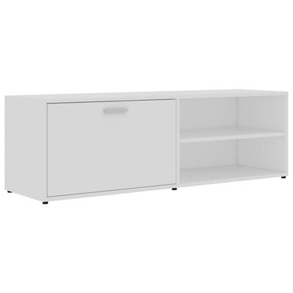vidaXL TV Cabinet | White | Engineered Wood | 120x34x37 cm | TV Cabinet