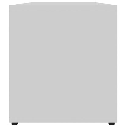 vidaXL TV Cabinet | White | Engineered Wood | 120x34x37 cm | TV Cabinet