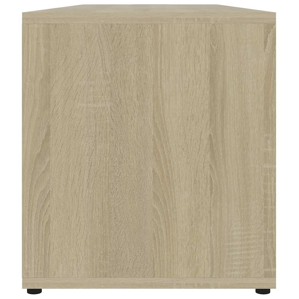 vidaXL TV Cabinet Sonoma Oak 120x34x37 cm Engineered Wood