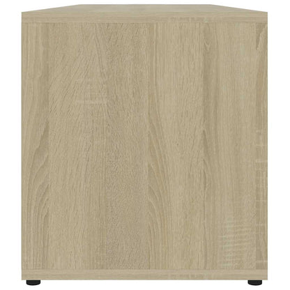 vidaXL TV Cabinet Sonoma Oak 120x34x37 cm Engineered Wood