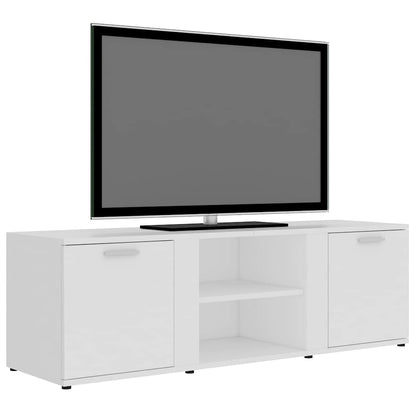 vidaXL TV Cabinet White 120x34x37 cm Engineered Wood
