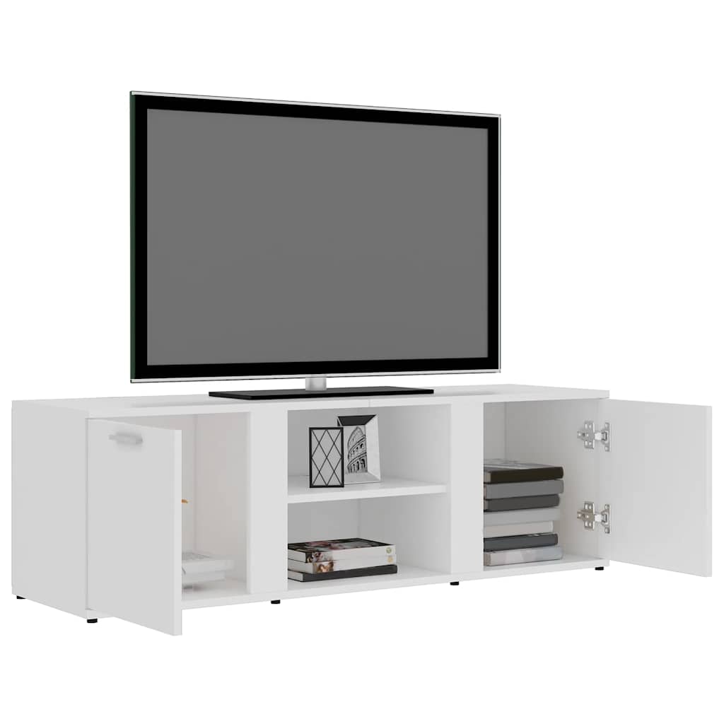 vidaXL TV Cabinet White 120x34x37 cm Engineered Wood