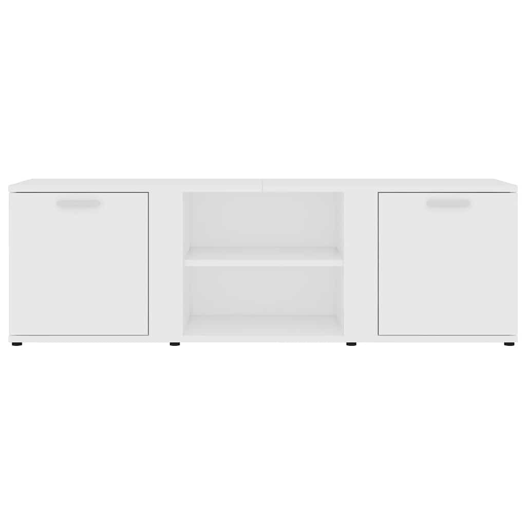 vidaXL TV Cabinet White 120x34x37 cm Engineered Wood