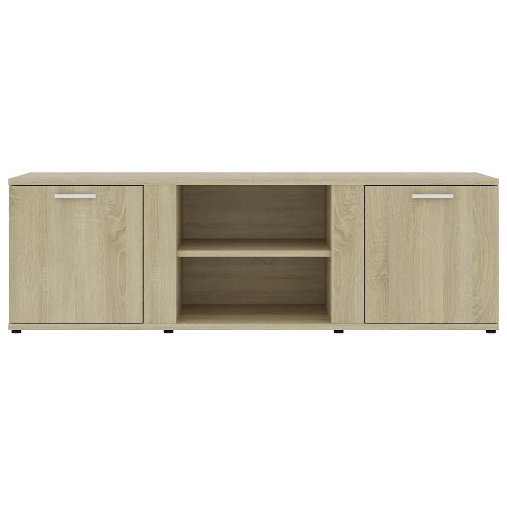 vidaXL TV Cabinet Sonoma Oak 120x34x37 cm Engineered Wood