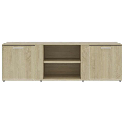 vidaXL TV Cabinet Sonoma Oak 120x34x37 cm Engineered Wood