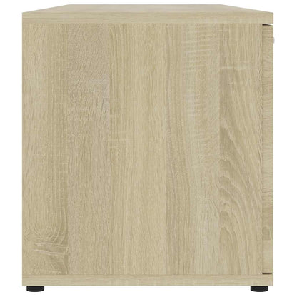 vidaXL TV Cabinet Sonoma Oak 120x34x37 cm Engineered Wood