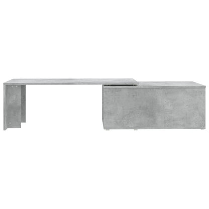 vidaXL Coffee Table Concrete Grey 150x50x35 cm Engineered Wood