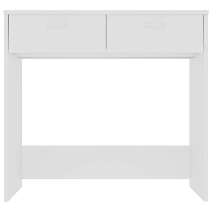vidaXL Desk White 80x40x75 cm Engineered Wood