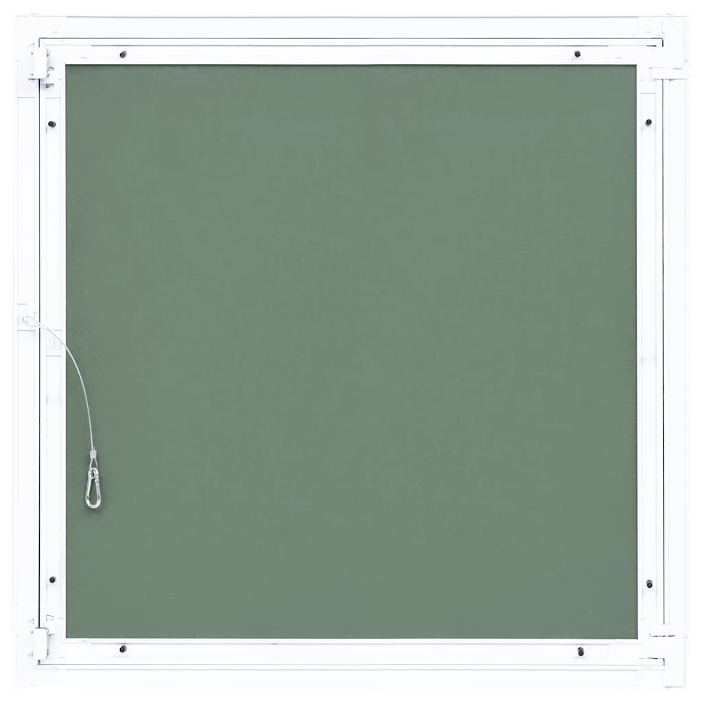 vidaXL Access Panel with Aluminium Frame and Plasterboard 200x200 mm