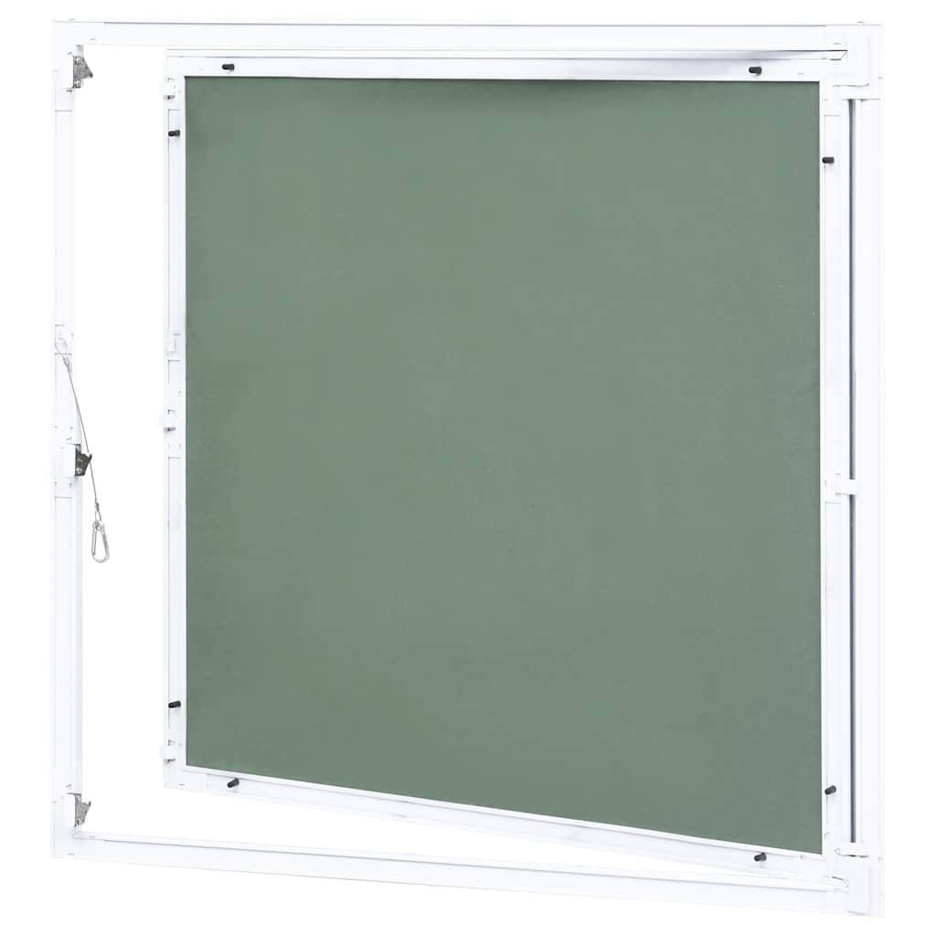 vidaXL Access Panel with Aluminium Frame and Plasterboard 200x200 mm