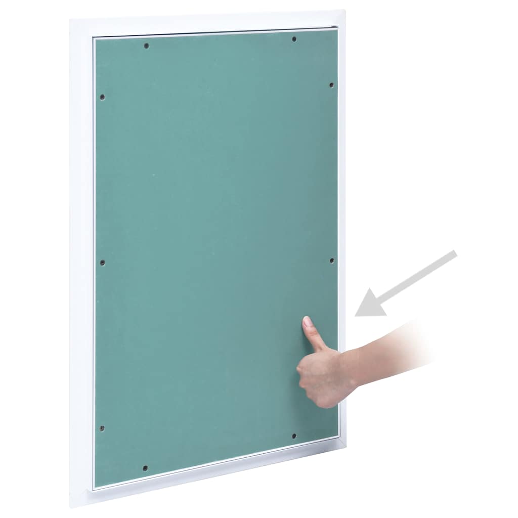 vidaXL Access Panel with Aluminium Frame and Plasterboard 300x600 mm