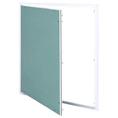 vidaXL Access Panel with Aluminium Frame and Plasterboard 400x400 mm