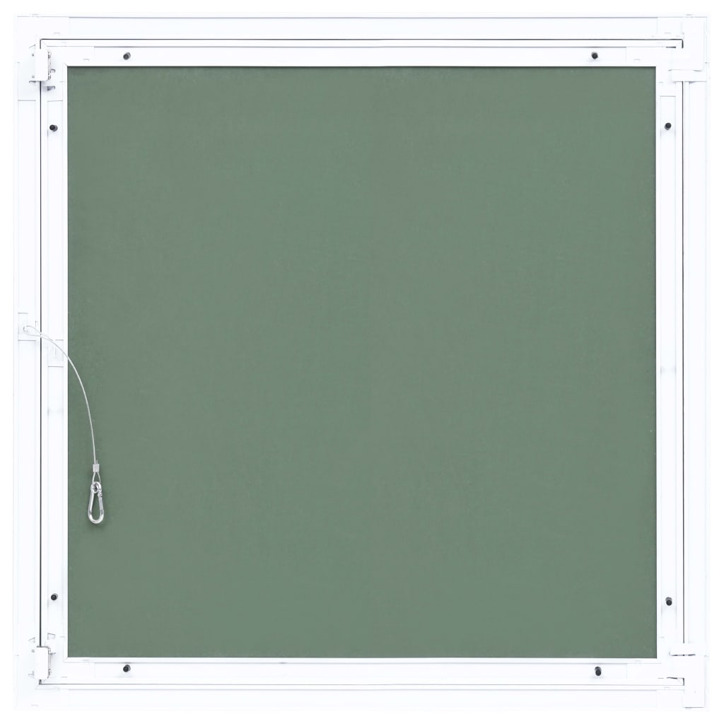 vidaXL Access Panel with Aluminium Frame and Plasterboard 400x400 mm