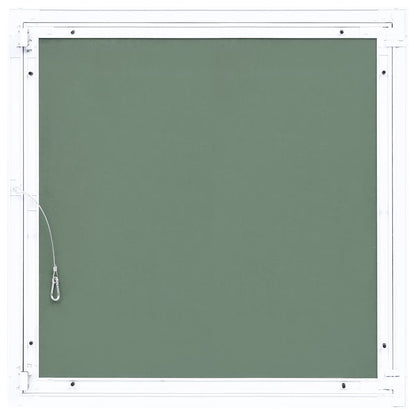 vidaXL Access Panel with Aluminium Frame and Plasterboard 400x400 mm