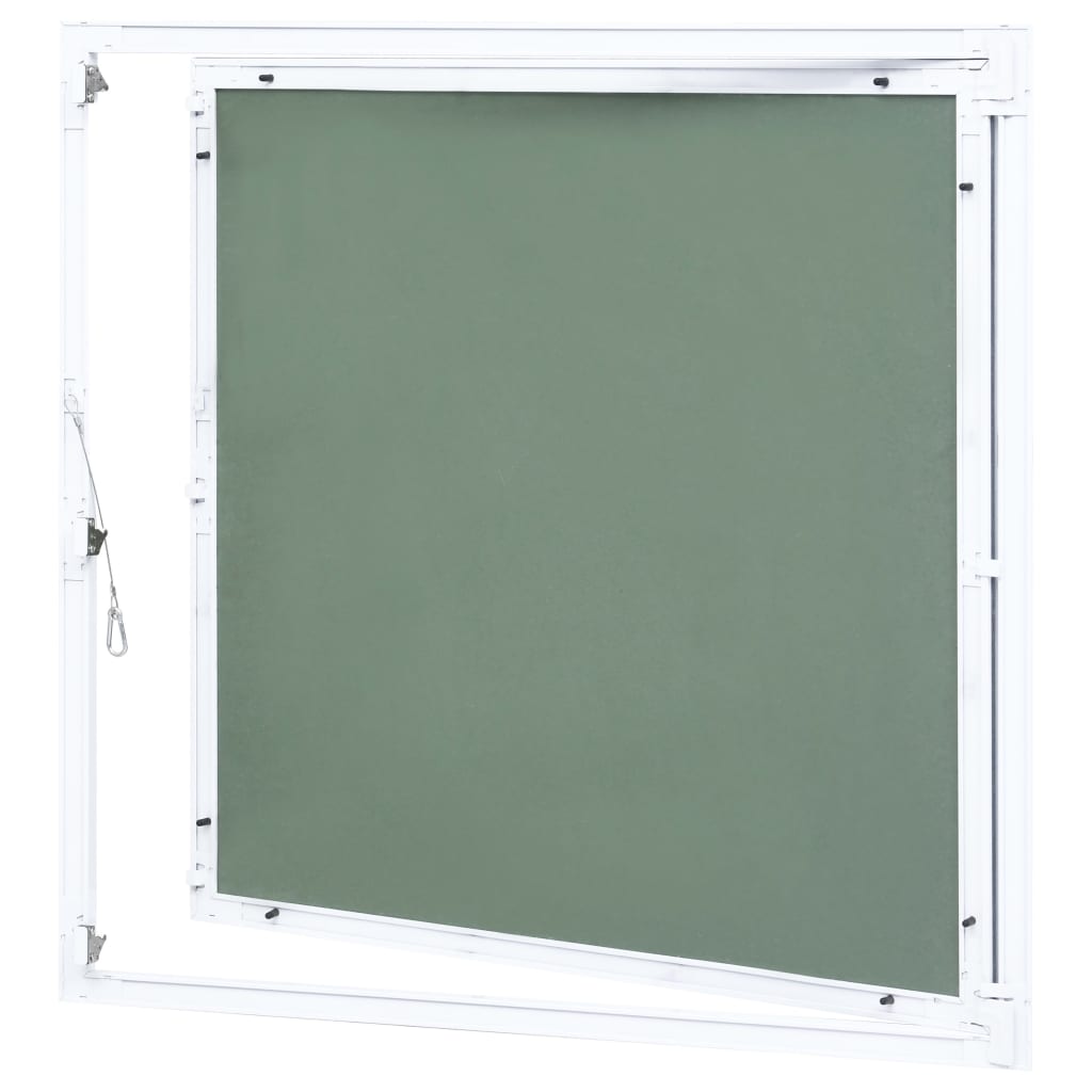 vidaXL Access Panel with Aluminium Frame and Plasterboard 400x400 mm