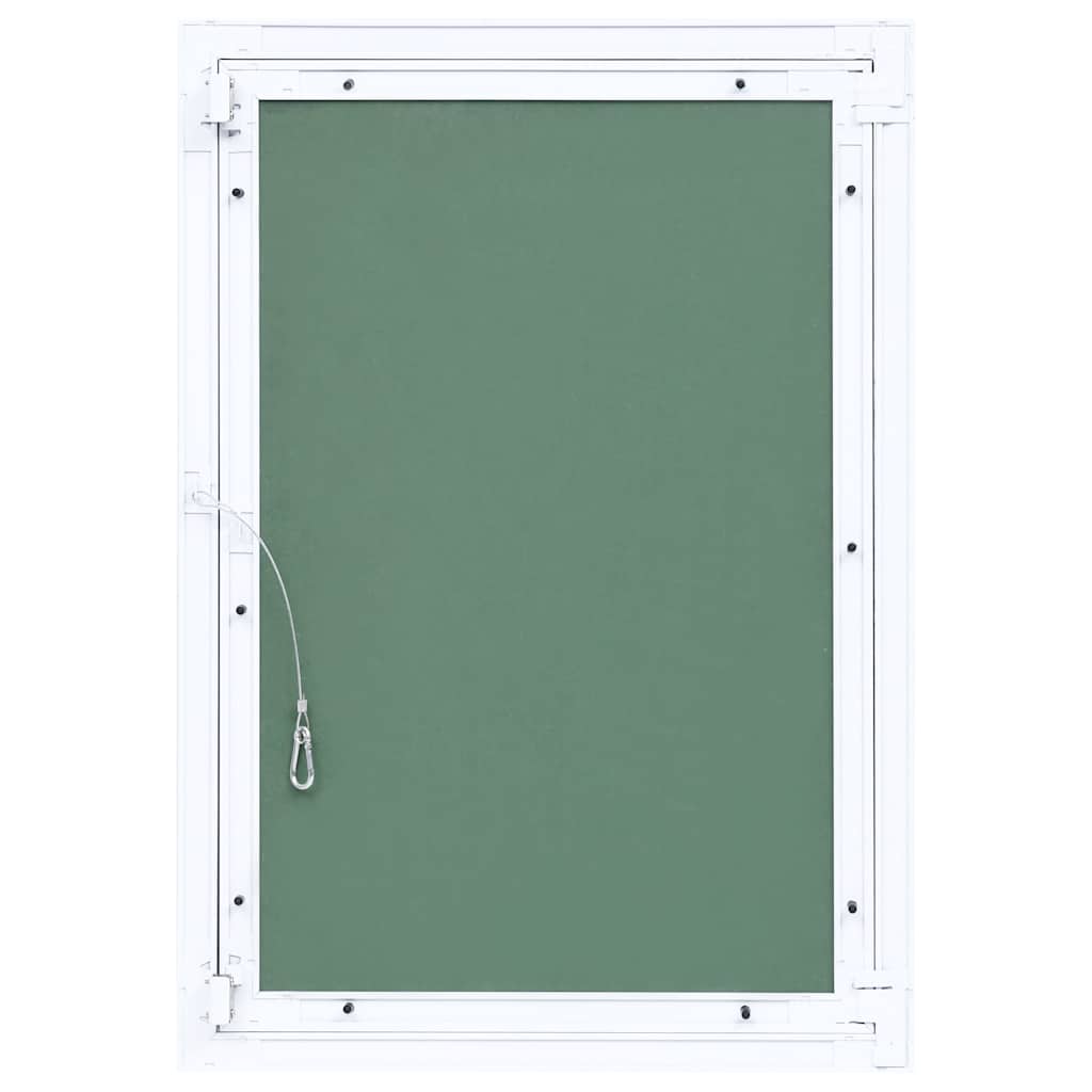 vidaXL Access Panel with Aluminium Frame and Plasterboard 400x600 mm