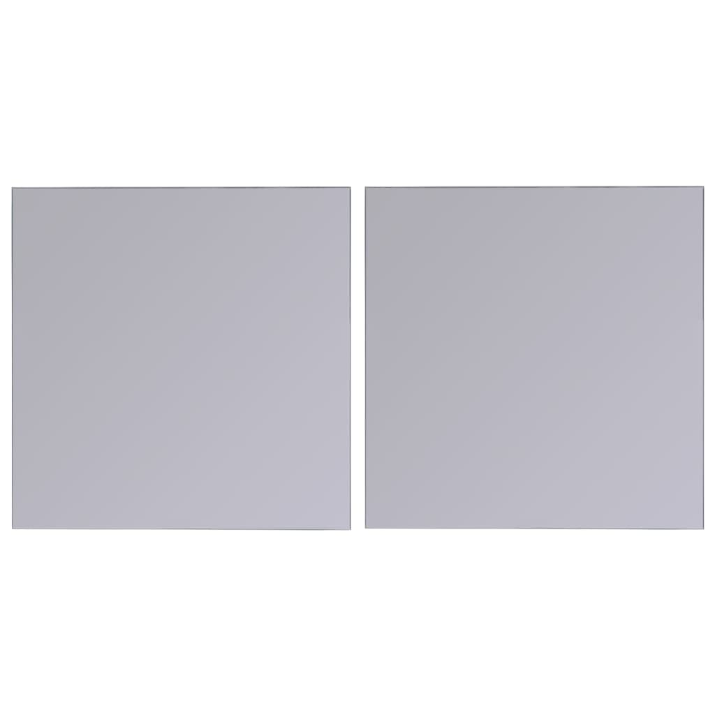 vidaXL Frameless Mirror Tiles Glass 16 pcs 20.5 cm