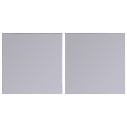vidaXL Frameless Mirror Tiles Glass 16 pcs 20.5 cm