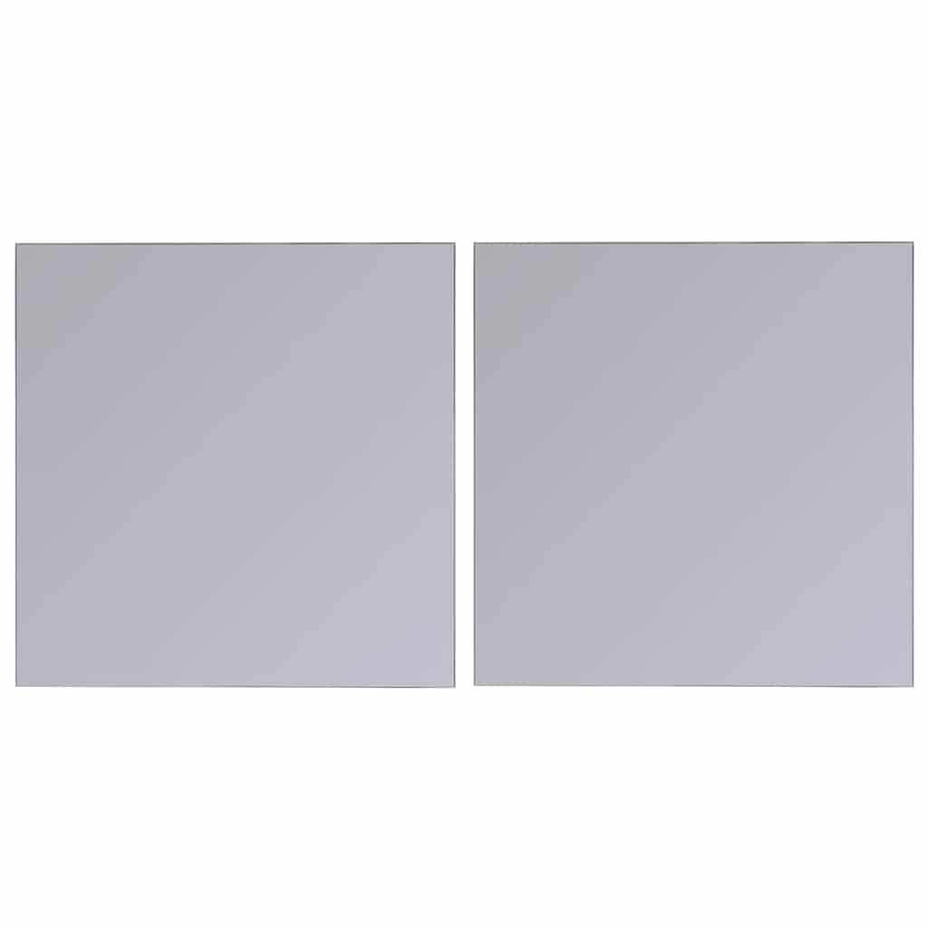 vidaXL Frameless Mirror Tiles Glass 16 pcs 20,5 cm