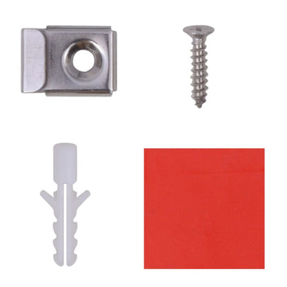 vidaXL Frameless Mirror Tiles Glass 16 pcs 20.5 cm