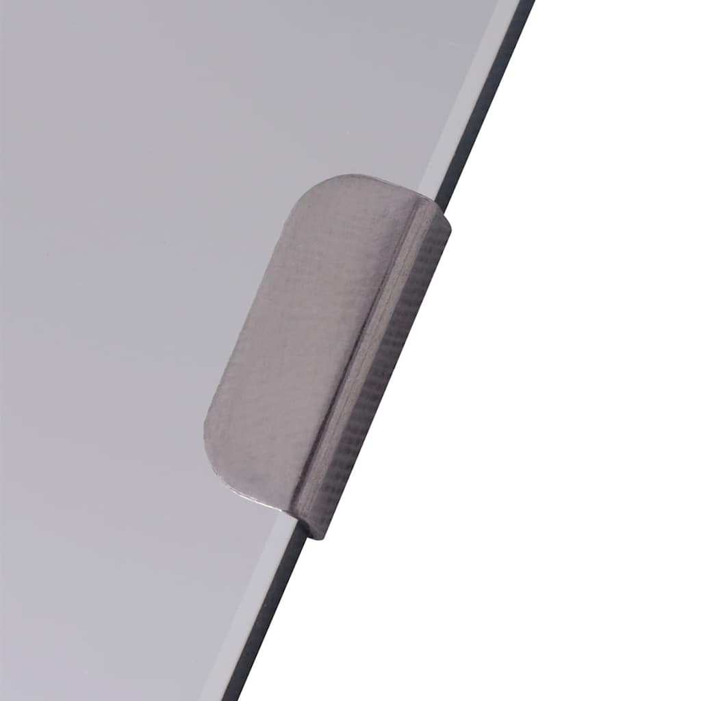 vidaXL Frameless Mirror Tiles Glass 16 pcs 20,5 cm