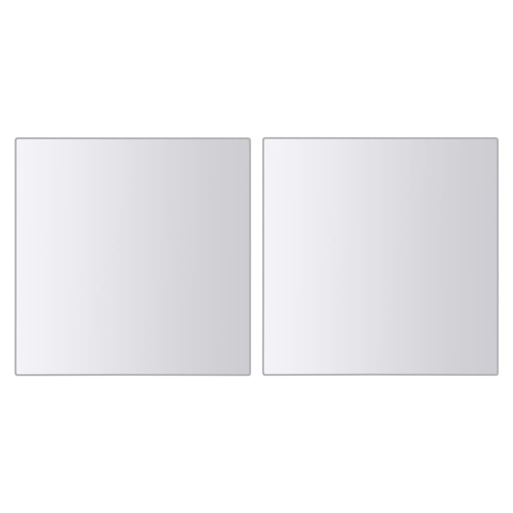 vidaXL 16 Piece Mirror Tiles Multi-Shape Glass