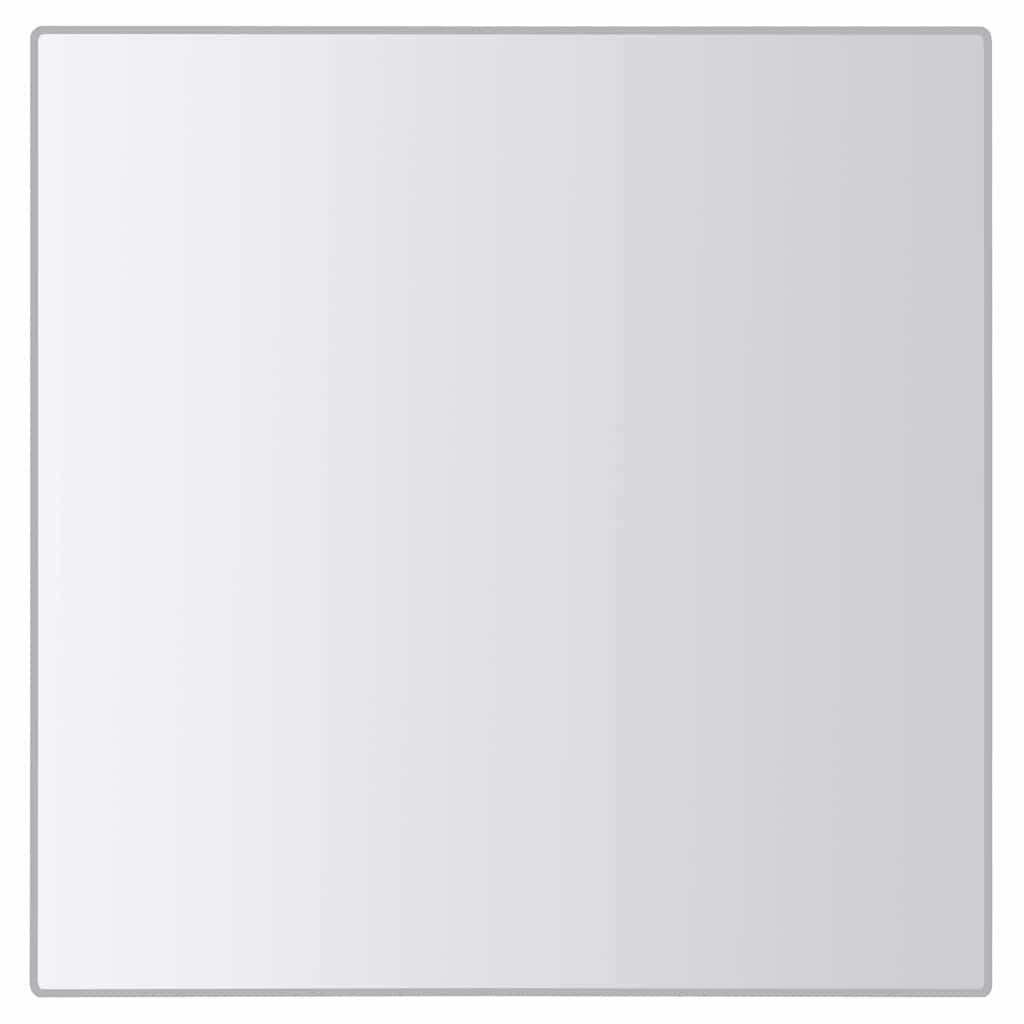 vidaXL 48 pcs Mirror Tiles Square Glass