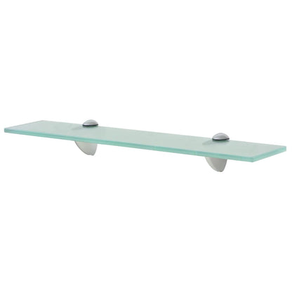 vidaXL Floating Shelves 2 pcs Glass 50x10 cm 8 mm