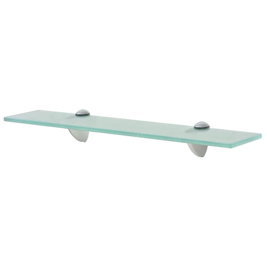 vidaXL Floating Shelves 2 pcs Glass 50x10 cm 8 mm
