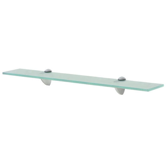 vidaXL Floating Shelf |  Set of 2 | Clear | Tempered safety glass | Medium