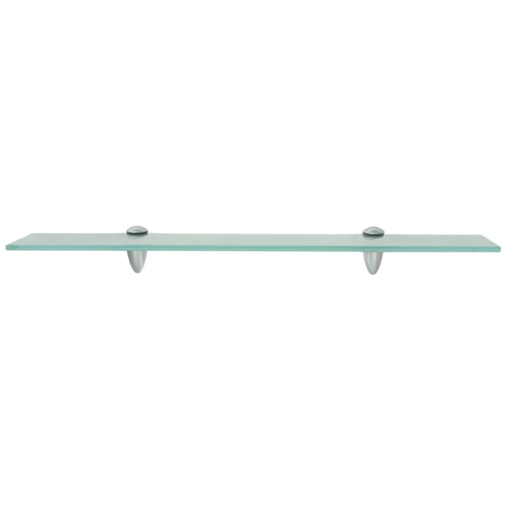 vidaXL Floating Shelf |  Set of 2 | Clear | Tempered safety glass | Medium