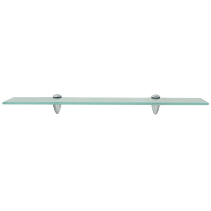 vidaXL Floating Shelf |  Set of 2 | Clear | Tempered safety glass | Medium