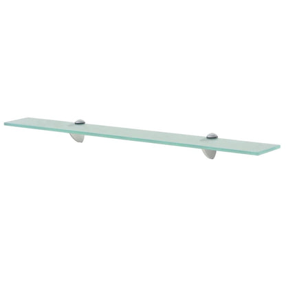 vidaXL Floating Shelves 2 pcs Glass 70x10 cm 8 mm