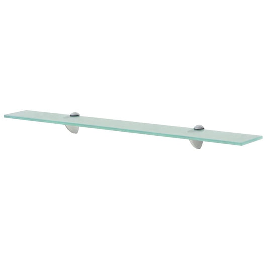 vidaXL Floating Shelves 2 pcs Glass 70x10 cm 8 mm