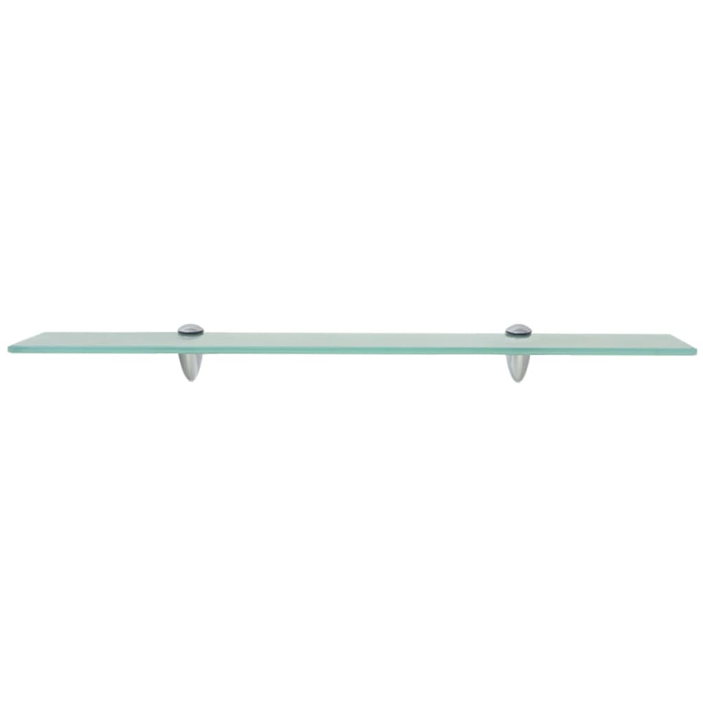 vidaXL Floating Shelves 2 pcs Glass 70x10 cm 8 mm