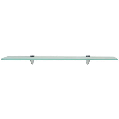 vidaXL Floating Shelves 2 pcs Glass 70x10 cm 8 mm