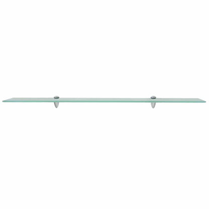 vidaXL Floating Shelves 2 pcs Glass 100x10 cm 8 mm