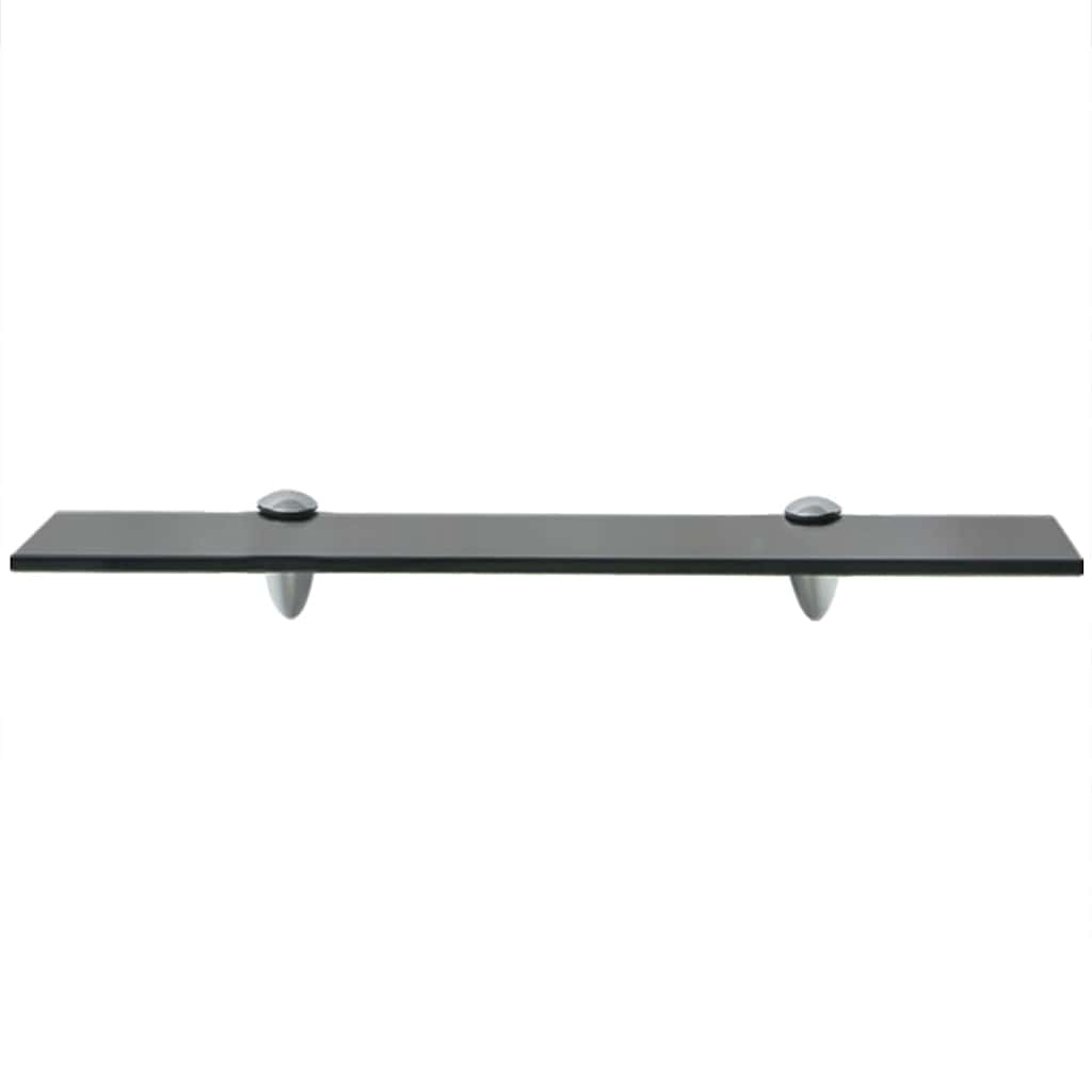 vidaXL Floating Shelves 2 pcs Glass 50x10 cm 8 mm