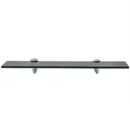 vidaXL Floating Shelves 2 pcs Glass 50x10 cm 8 mm