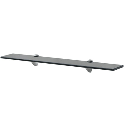 vidaXL Floating Shelves 2 pcs Glass 70x10 cm 8 mm